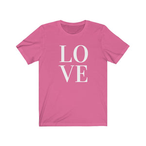 Love Unisex Jersey Short Sleeve Tee, Soft Cotton, Gift Item - Cheers Together Gift House