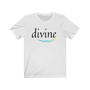 Divine Unisex Jersey Short Sleeve Tee, Soft Cotton, Gift Item - Cheers Together Gift House