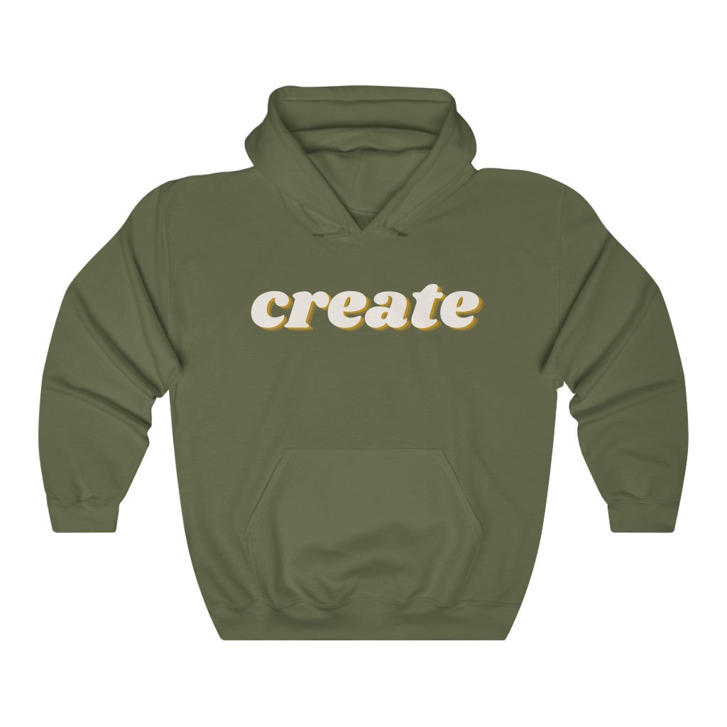 Create Unisex Hooded Sweatshirt, Classic Fit, Gift Item - Cheers Together Gift House