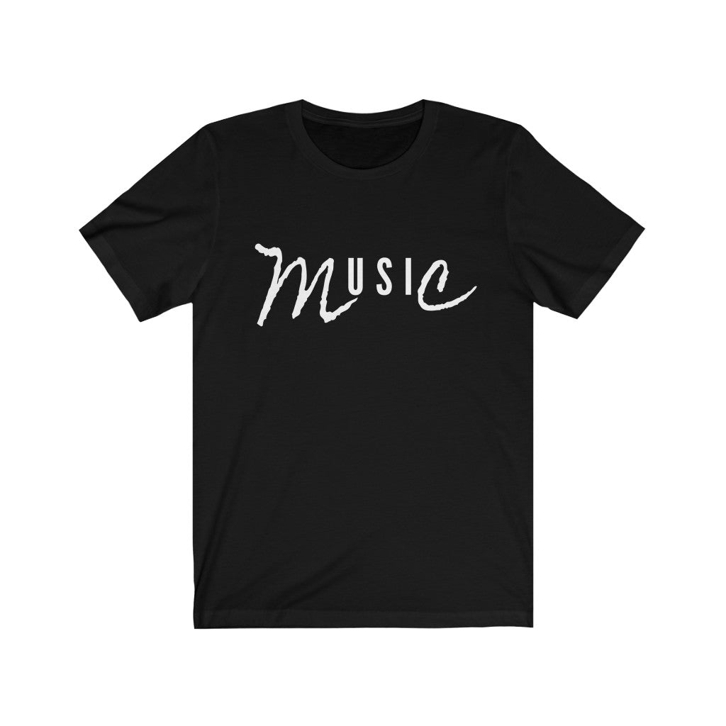 Music Unisex Jersey Short Sleeve Tee, Soft Cotton, Gift Item - Cheers Together Gift House