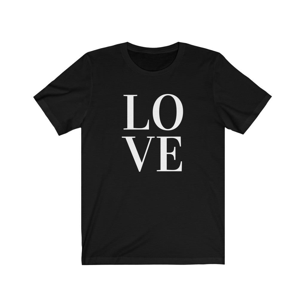 Love Unisex Jersey Short Sleeve Tee, Soft Cotton, Gift Item - Cheers Together Gift House