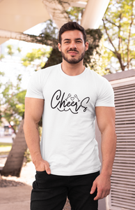 Cheers Unisex Jersey Short Sleeve Tee, Soft Cotton, Gift Item - Cheers Together Gift House