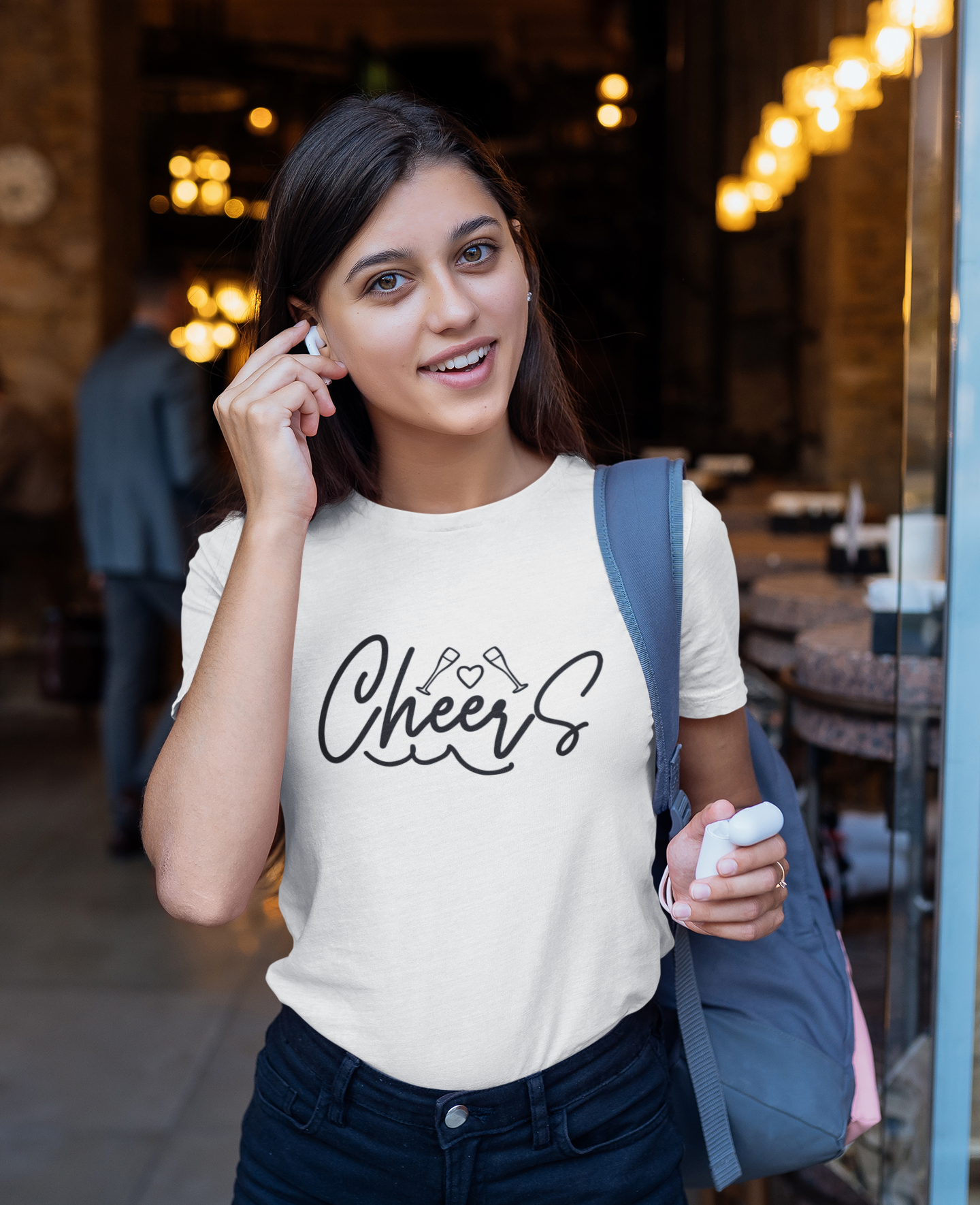 Cheers Unisex Jersey Short Sleeve Tee, Soft Cotton, Gift Item - Cheers Together Gift House