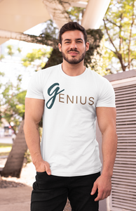 Genius Unisex Jersey Short Sleeve Tee, Soft Cotton, Gift Item - Cheers Together Gift House