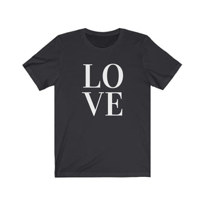 Love Unisex Jersey Short Sleeve Tee, Soft Cotton, Gift Item - Cheers Together Gift House