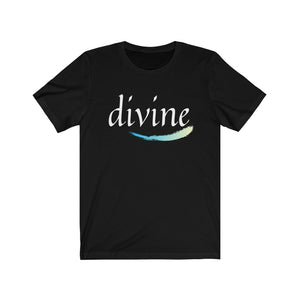 Divine Unisex Jersey Short Sleeve Tee, Soft Cotton, Gift Item - Cheers Together Gift House