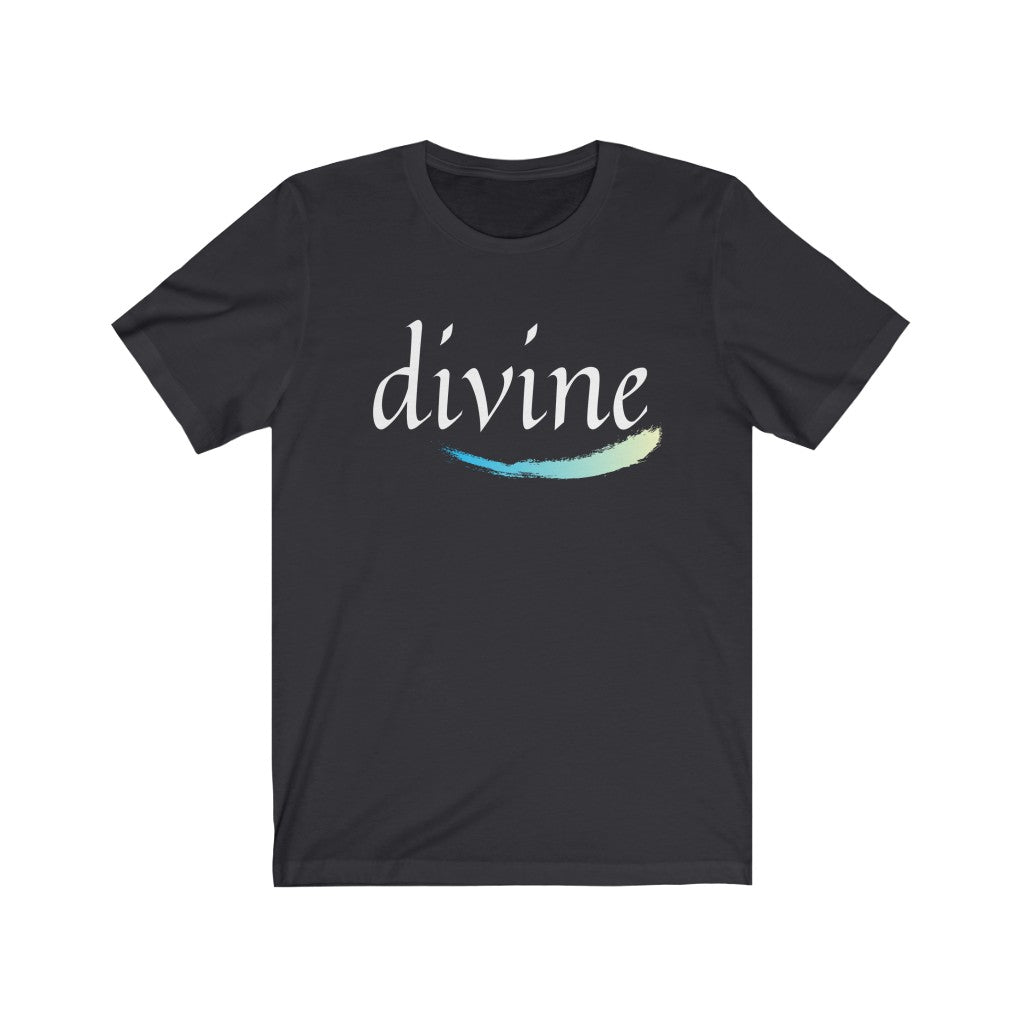 Divine Unisex Jersey Short Sleeve Tee, Soft Cotton, Gift Item - Cheers Together Gift House